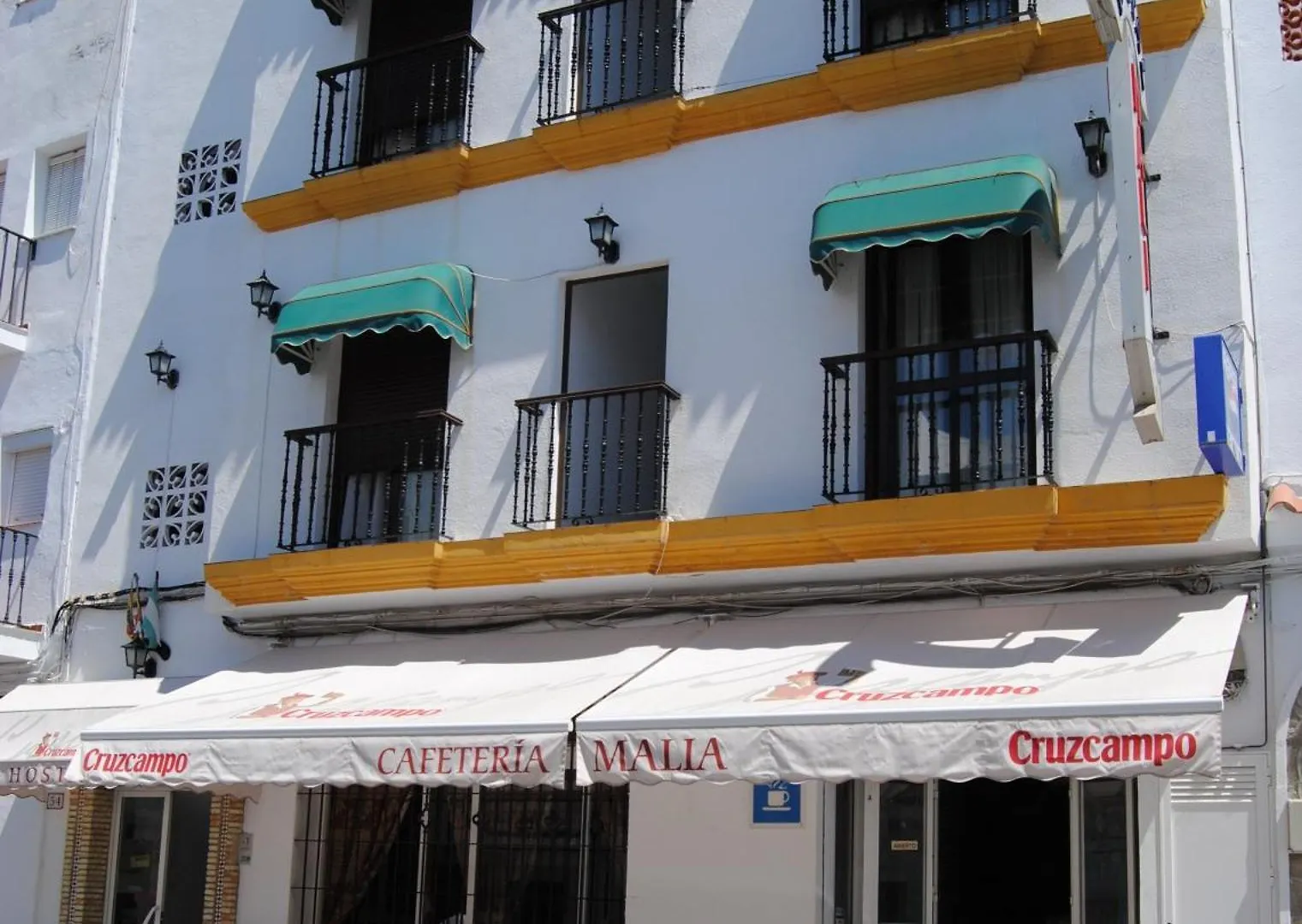 Hostal Malia location